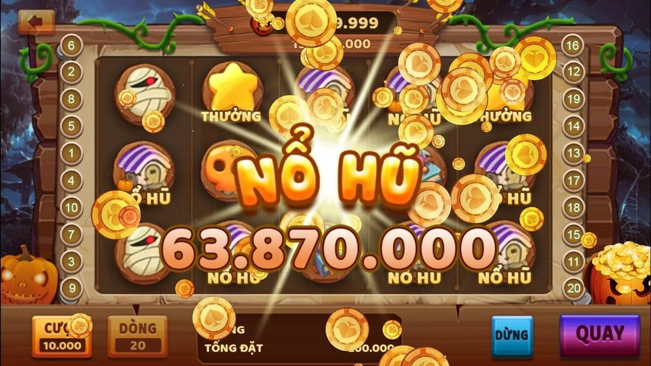 Trò chơi Jackpot khủng với cơ hội thắng lớn