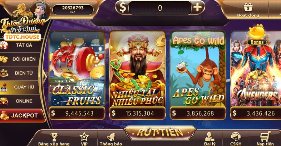 Game Jackpot khủng với giải thưởng lớn tại vvvwin
